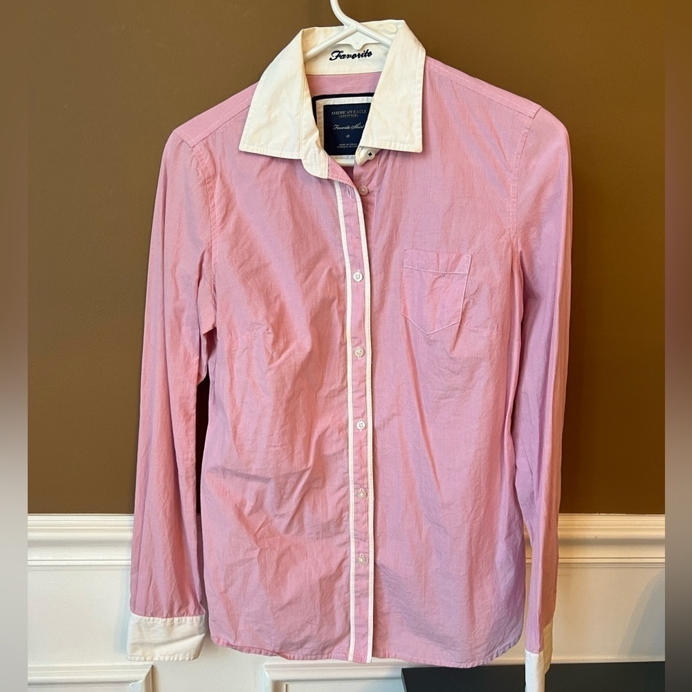 American Eagle Outfitters Favorite Shirt Womens Size 6 Business Casual Career